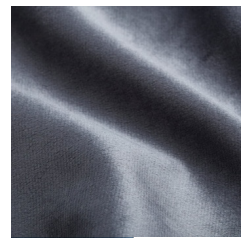 Velvet upholstered panel