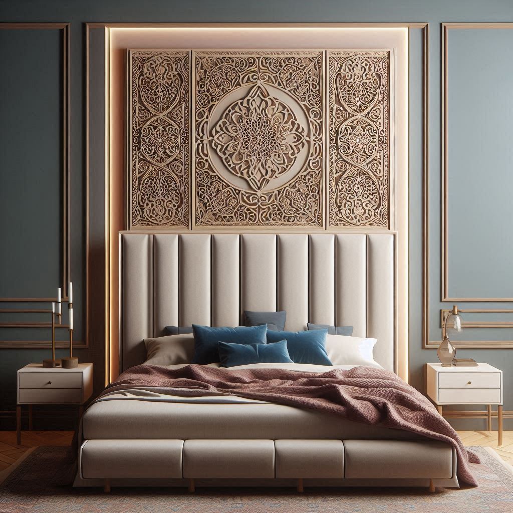 velvet bedframe set